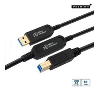 Microconnect MC-USB3.0AB10OP Cavo USB 10 m USB 3.2 Gen 2 (3.1 Gen 2) USB A USB B Nero - Nouvo