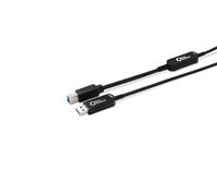 MicroConnect Cavo USB ottico Premium MC-USB3.0AB15OP – USB 3.2 Gen 2 (3.1 Gen 2) 15 m A-B Nero