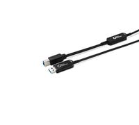 Microconnect MC-USB3.0AB25OP cavo USB 25 m USB 3.2 Gen 2 [3.1 Gen 2] USB A USB B Nero (Premium Optic USB Cable 3.2 - Gen 2 A-B NEW