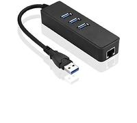 Microconnect MC-USB3.0HUBWETH hub di interfaccia USB 3.0 (3.1 Gen 1) Type-A Nero