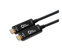Microconnect MC-USB3.1C15OP cavo USB 3.2 Gen 2 [3.1 2] 15 m C Nero (Premium Optic fiber USB-C - cable 15m Provide 5V 900mA to Device/Camera etc. Warranty: 36M) [MC-USB3.1C15OP]