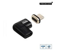 Microconnect MC-USB4CCMF-MAGNETIC cavo USB USB4 Gen 3x2 0 m USB C Nero (Premium