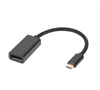 Microconnect MC-USBC-DPF1.2 cavo e adattatore video DisplayPort USB tipo-C Nero NEW