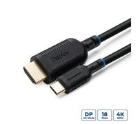 Microconnect MC-USBCHDMI3 cavo video e adattatore 3 m USB C HDMI Nero - Nouvo