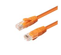 Microconnect MC-UTP6A15O cavo di rete Arancione 15 m Cat6a U/UTP [UTP] (CAT6A UTP 15m Orange LSZH - Warranty: 300M) NEW