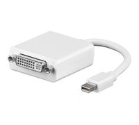 Microconnect MDPDVI cavo e adattatore video 0,15 m Mini DisplayPort DVI-I Bianco