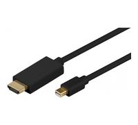 Microconnect MDPHDMI1B cavo e adattatore video 1 m Mini DisplayPort HDMI tipo A