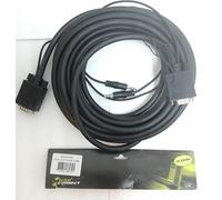 Microconnect MONGG7BMJ cavo e adattatore video 7 m VGA (D-Sub) + 3.5mm Nero