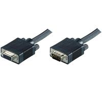 Microconnect MONGH2B cavo VGA 2 m VGA [D-Sub] Nero (Full HD SVGA HD15 cable 2m - Extension cable, Black - Resolution : 1920 x 1 NEW