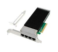 Microconnect Network Card PCIe x8 X710-T4 - Quad- 10GbE Warranty: 300M [MC-PCIEX8-X710-T4]
