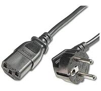 Microconnect PE010410 cavo di alimentazione Nero 1 m CEE7/7 Accoppiatore C13