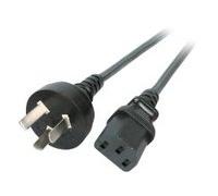 Microconnect PE010418CHINA Cavo di Alimentazione Nero 1,8 m Accoppiatore C13