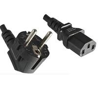 Microconnect PE010418LSZH cavo di alimentazione Nero 1,8 m CEE7/7 Accoppiatore C13