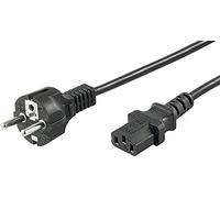 Microconnect PE020410 cavo di alimentazione Nero 1 m CEE7/7 Accoppiatore C13