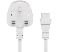 Microconnect PE090718W cavo di alimentazione Bianco 1,8 m Spina di alimentazione di tipo G Accoppiatore C7