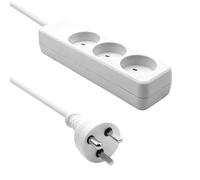 Microconnect Power Strip 3 outlets 5m White Marca