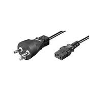 MICROCONNECT - PE1204100R, Femmina / femmina, IEC 320, C13 coupler, Dritto, Dritto, Nero
