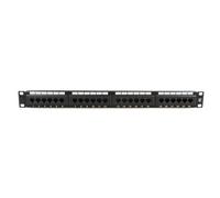 Microconnect PP-004 pezzo di pannello 1U (19 UTP Cat.6 patch panel, 24 - port, D
