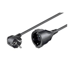 MicroConnect Prolunga Elettrica Schuko Maschio/Femmina 10m Nera