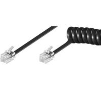 MicroConnect RJ10-RJ10 2m M/M Nero
