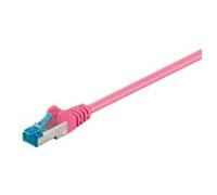 Microconnect - S/ftp cat6a 15m rosa lszh