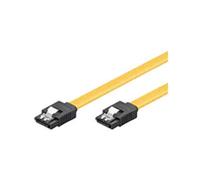 MicroConnect SAT15005C6 cavo SATA 0,5 m Giallo - Cavi SATA (0,5 m, SATA III, Male Connector/Male Connector, Giallo)