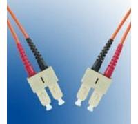 Microconnect SC/PC-SC/PC 5m cavo a fibre ottiche Arancione