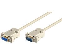 Microconnect SCSEHN10 cavo seriale Grigio 10 m DB-9 (D-SUB/RS-232 - D-SUB/RS-232 - 10m DB9-DB9 M/F seriell / - serial 1:1 - War NEW