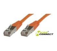 Microconnect SSTP CAT6 10M cavo di rete Arancione