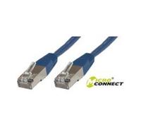 Microconnect SSTP CAT6 15M cavo di rete Blu