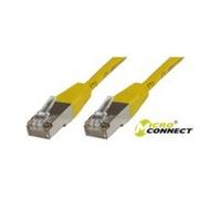 Microconnect SSTP CAT6 15M cavo di rete Giallo