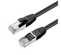 Microconnect sstp60025s 0.25 m Cat6 S/FTP (S-STP) Nero - Cavo di Rete (RJ-45, RJ-45, Maschio/Maschio, Cat6, S/FTP (S-STP), Nero)