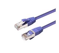 Microconnect sstp6005p 0.5 m Cat6 S/FTP (S-STP) Porpora - Cavo di Rete (RJ-45, RJ-45, Maschio/Maschio, Cat6, S/FTP (S-STP), Porpora)