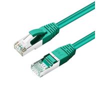 Microconnect SSTP610G cavo di rete Verde 10 m Cat6 S/FTP [S-STP] (S/FTP CAT6 10m Green LSZH - PiMF [Pairs in metal foil] - 4x2x NEW