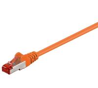 Microconnect SSTP625O cavo di rete Arancione 25 m Cat6 S/FTP [S-STP] (S/FTP CAT6 25m Orange LSZH - PiMF [Pairs in metal foil] - NEW