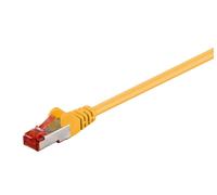 Microconnect SSTP650Y cavo di rete Giallo 50 m Cat6 S/FTP [S-STP] (S/FTP CAT6 50m Yellow LSZH - PiMF [Pairs in metal foil] - 4x NEW