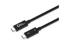 Microconnect TB4010 Cavo Thunderbolt 1 m 40 Gbit/s Nero (Thunderbolt 4 Cable, 1M, - 100W, 8K60Hz - Warranty: 300M) NEW