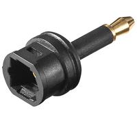 Microconnect TOSLINK-ADAPTER adattatore per inversione del genere dei cavi Toslink 3.5 Toslink mini Nero (Toslink digital/audio NEW