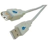 Microconnect USB 2.0 A-A 5m M-F cavo USB USB A Grigio