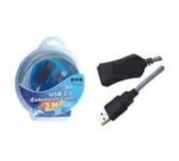 Microconnect USB 2.0 A-A 5m M-F cavo USB USB A Nero