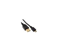 Microconnect USB A/Micro USB B, 2 m Cavo USB Micro-USB B Nero