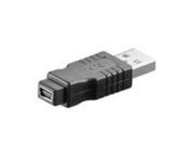 Microconnect USB A- Mini USB B 5pin M-F Mini USB B 5 pin Nero