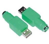 Microconnect USB A/PS/2 M-F PS/2 Verde