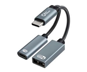 Microconnect USB-C to USB-C PD and USB-A Marca