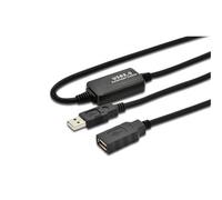 Microconnect USB2.0AAF05A cavo USB USB 2.0 5 m USB A Nero (Active USB 2.0 cable,