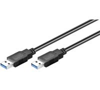 Microconnect USB3.0, M/M, 1m cavo USB USB A Nero