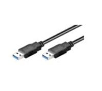 Microconnect USB3.0, M/M, 2m cavo USB USB A Nero