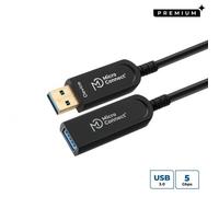 Microconnect USB3.0AAF20AOP cavo USB USB 3.2 Gen 1 [3.1 Gen 1] 20 m USB A Nero (