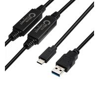 Microconnect USB3.1CA10AMP cavo USB USB 3.2 Gen 1 [3.1 Gen 1] 10 m USB C USB A N