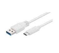 Microconnect USB3.1CA1W cavo USB 1 m USB A USB C Bianco